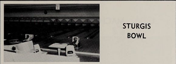 Sturgis Bowl (Sturgis Lanes) - Sturgis High School Class Of 1965 Yearbook Ad